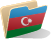 Fahne Aserbaidschan