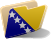 Fahne Bosnien