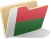Fahne Madagaskar