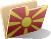 Fahne Mazedonien